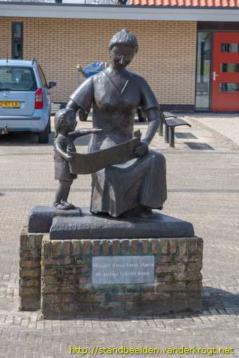 Heerhugowaard -  Moeder Anna leert Maria de Heilige Schrift lezen