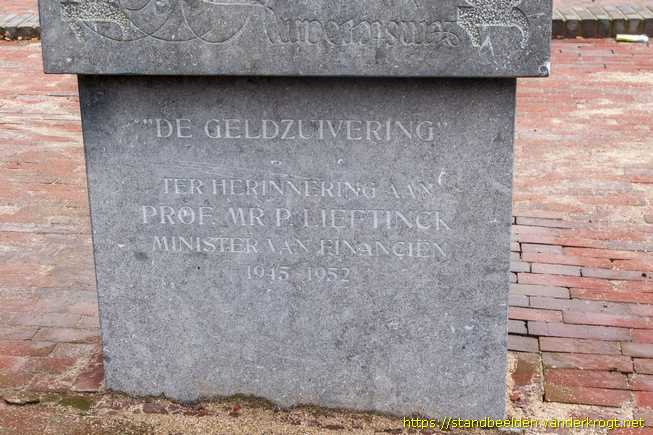 Muiderberg -  De Geldzuivering - Pieter Lieftinck