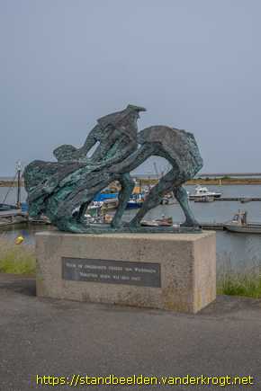 Den Oever -  Visserijmonument Wieringen