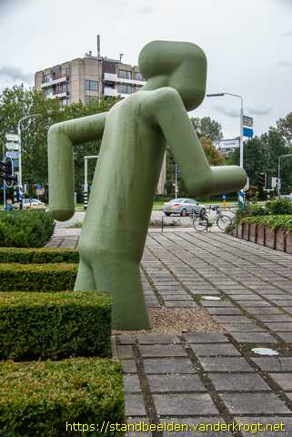 Uithoorn -  Kunstwerk Rabobank ('De Hulk')