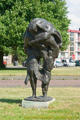 IJmuiden -  Stormramp 1953