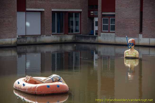 Enschede -  De snorkelaar