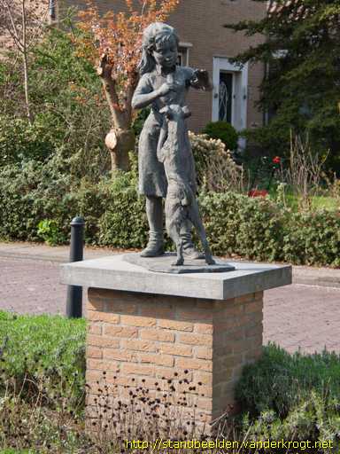 Lopik -  Meisje met hond