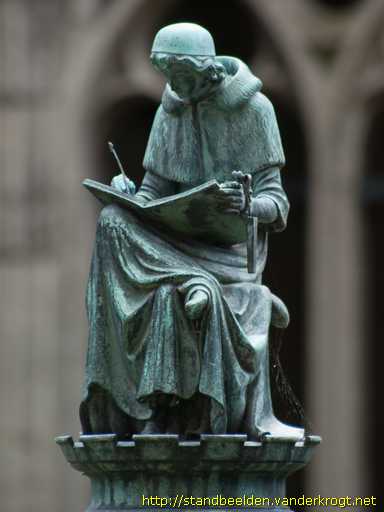 Utrecht -  Hugo Wstinc (Lezende geleerde)