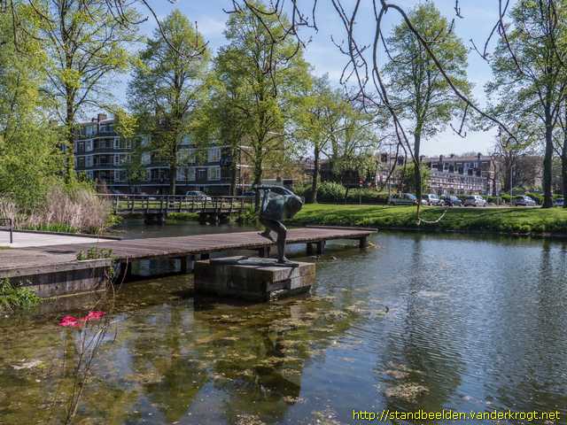 Utrecht -  De schaatsrijder