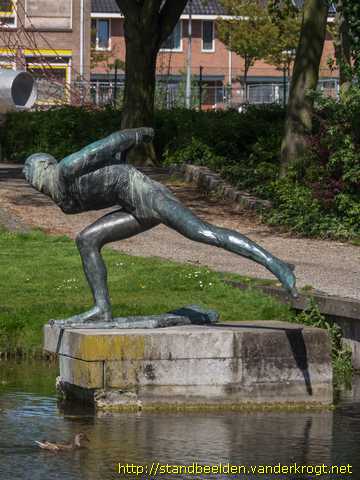 Utrecht -  De schaatsrijder