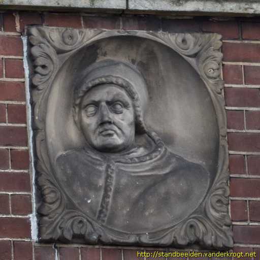 Utrecht -  Paus Adrianus VI
