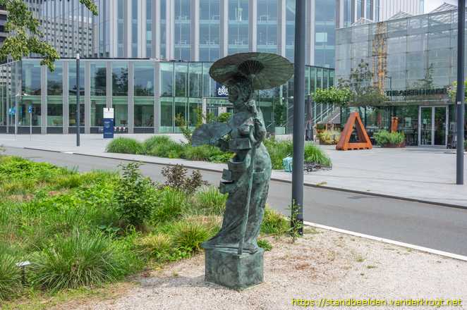 Utrecht -  Living Sculptures - Dali vrouw