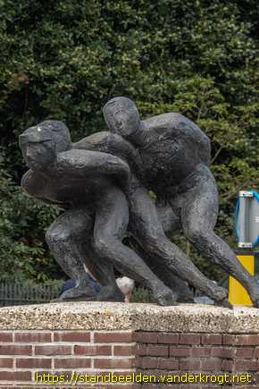 Woerden - Drie Schaatsers