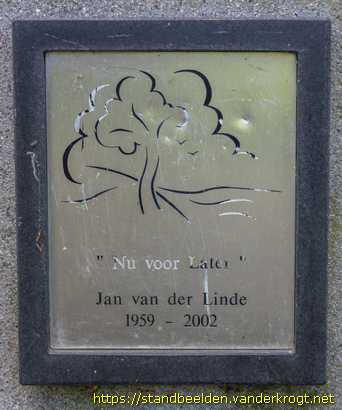 Woerden -  Gedenkbank Jan van der Linde