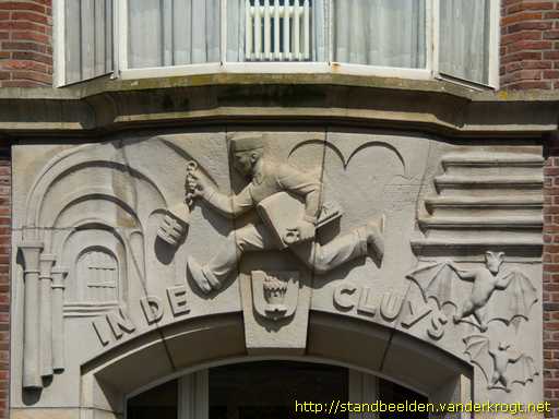 Middelburg -  Gevelreli&euml;f In de Cluys