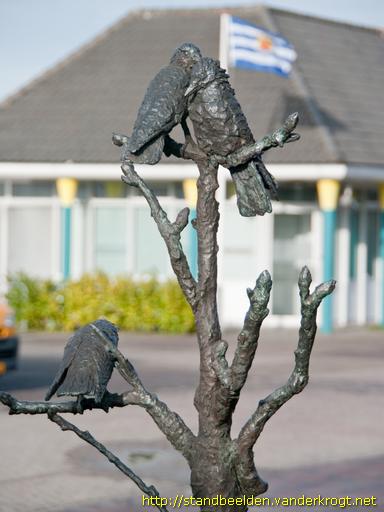 Oosterland -  Boom met kraaien