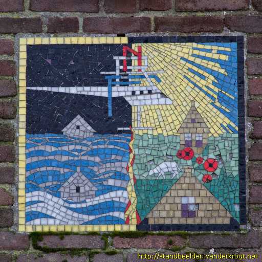 Sirjansland -  Mozaïek Watersnoodramp 1953