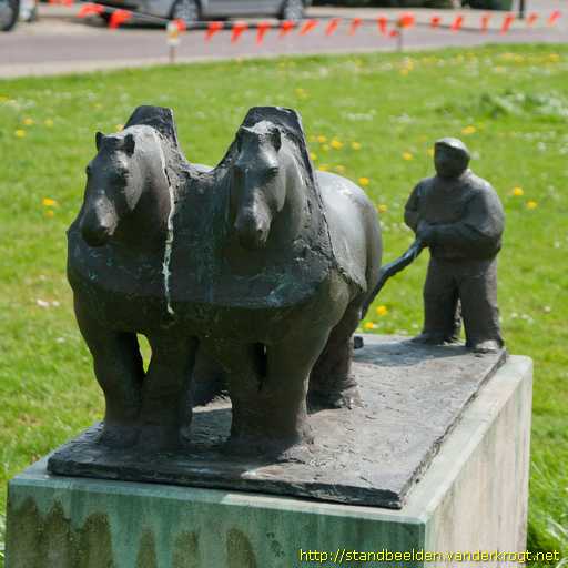 Poortvliet -  Boer met ploegpaarden