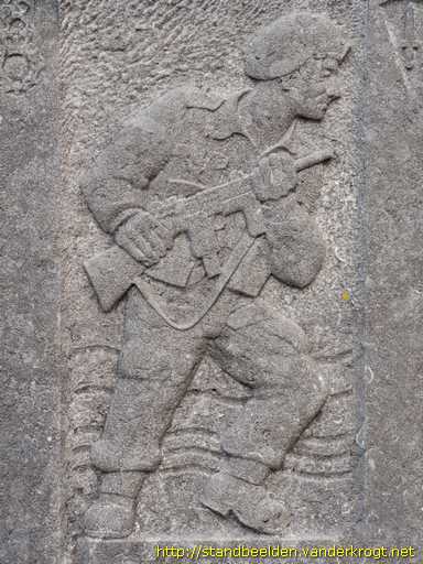 Westkapelle -  Monument voor de 4e Commando Brigade