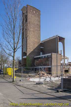 Alphen aan den Rijn -  Baksteenmozaïek vogels