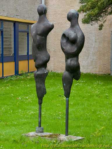 Delft -  Brons-gezin