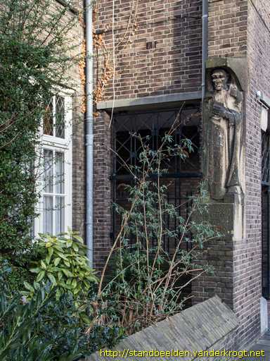 Delft -  Hoekbeeld 'Deugd met Vreugd'