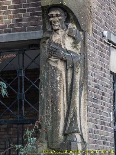 Delft -  Hoekbeeld 'Deugd met Vreugd'
