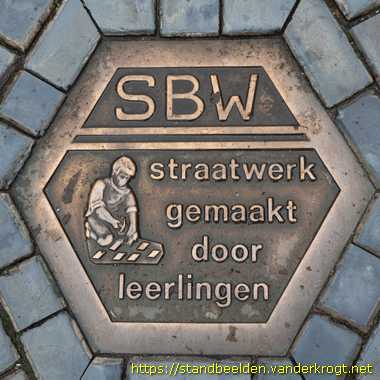 Delft -  Herinneringstegel Stichting Bevordering Wegenbouw