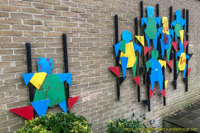 Delft - Steltlopende kinderen