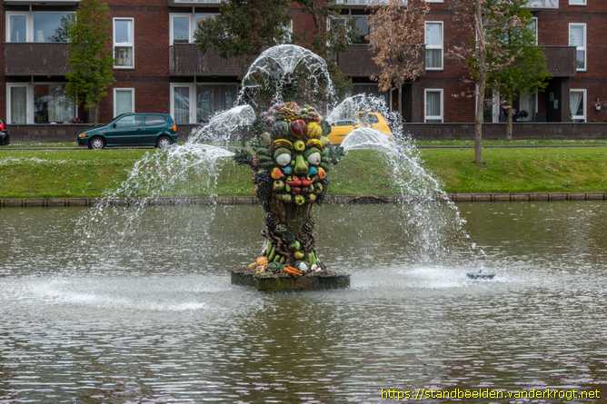 Den Haag -  De Fruitface Fountain