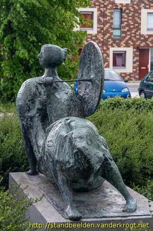 Den Haag -  Vrouw met parasol