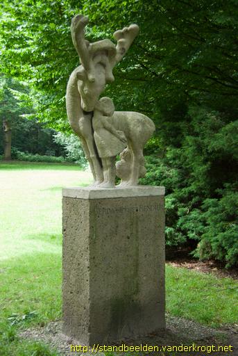 Den Haag -  Gerda met het rendier