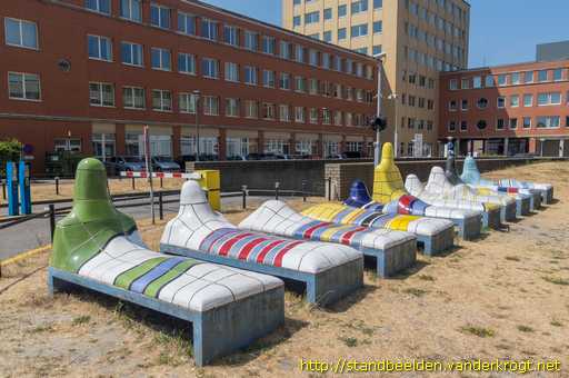 Den Haag -  Zieken te bed