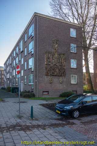 Den Haag -  Reliëf Wederopbouw