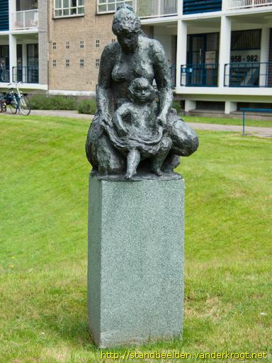 Den Haag -  Moeder en kind