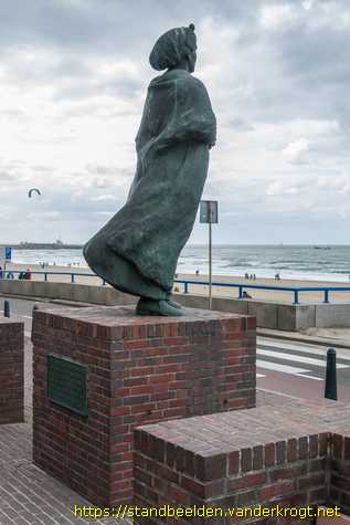 Den Haag -  Vissersmonument - De Scheveningse Vrouw