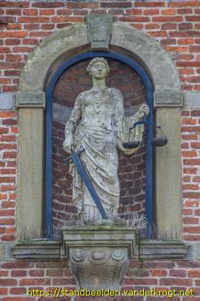 Ooltgensplaat -  Vrouwe Justitia