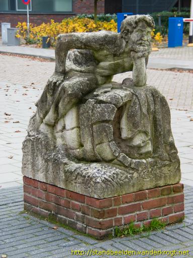 Gorinchem -  Diogenes op de ton