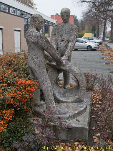 Gorinchem -  Meester met leerling