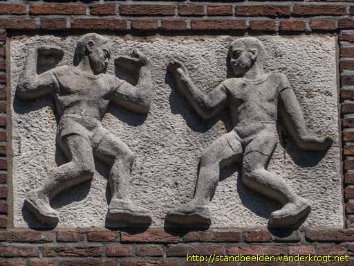 Gouda -  Twee sporters
