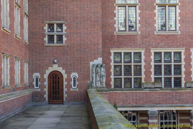 Leiden -  Uitreiking van de vrijheidsoorkonde aan Leiden