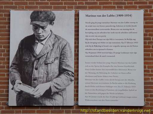 Leiden -  Marinus van der Lubbe