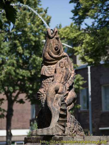 Leiden -  Dolfijn en zeemeerminnen