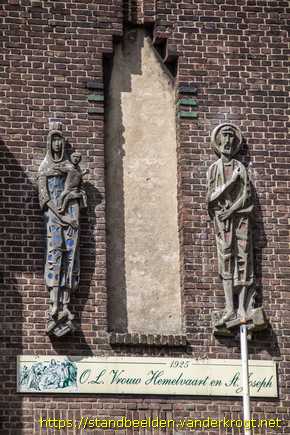 Leiden -  Maria met Kind en Sint Jozef