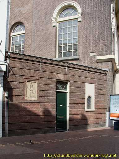 Leiden -  Sint Franciscus met de wolf Gubbio