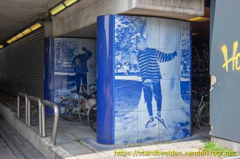 Leiden -  Fotozuilen