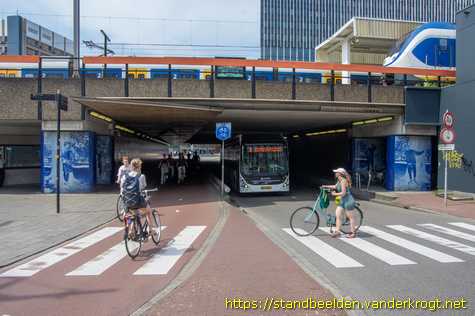 Leiden -  Fotozuilen