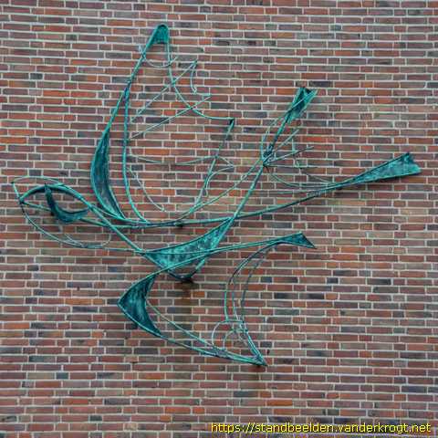 Voorburg -  Muurplastiek