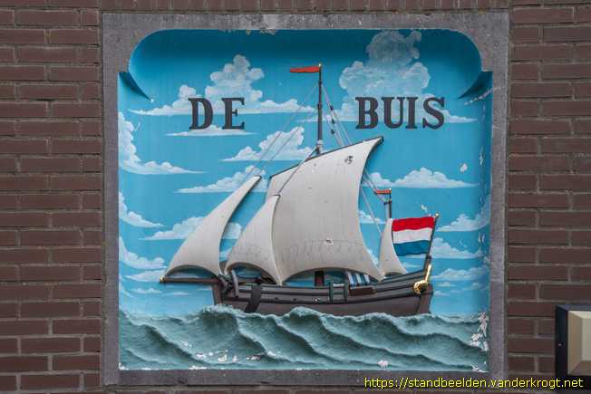 Maassluis -  Gevelsteen De Buis