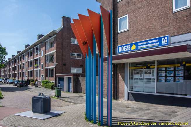 Maassluis -  Masten met vanen