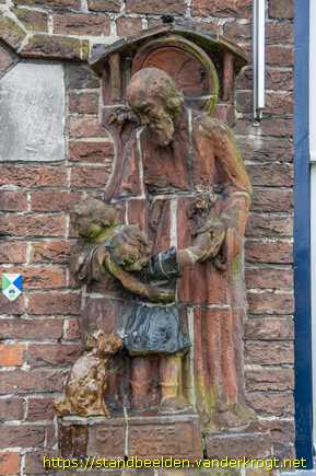 Schipluiden -  Sint Jozef met twee kinderen