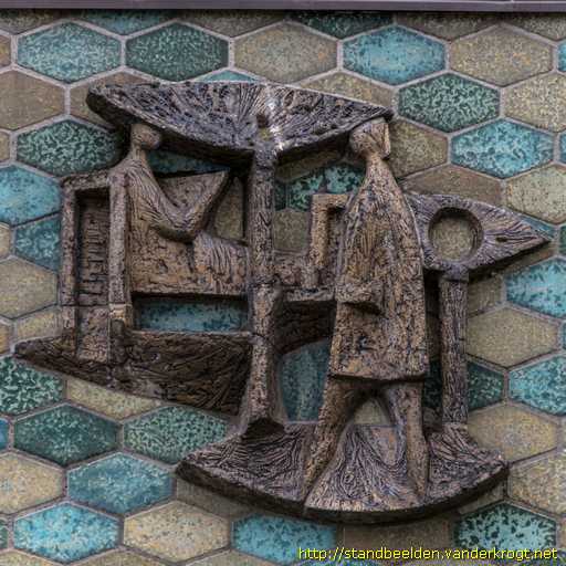 Lekkerkerk -  Keramisch reliëf