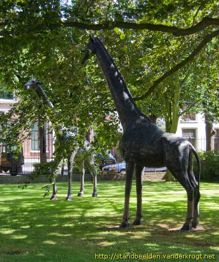 Noordwijk-Binnen -  Twee giraffen