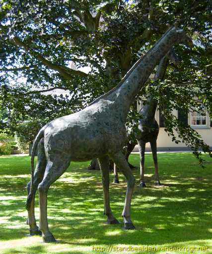 Noordwijk-Binnen -  Twee giraffen
